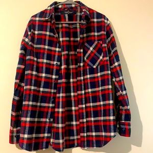 Checkered flannel, size medium